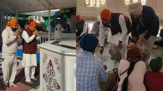 गुरुद्वारा पहुंचकर हरक सिंह रावत ने मांगी माफी, सेवा कर किया प्रायश्चित