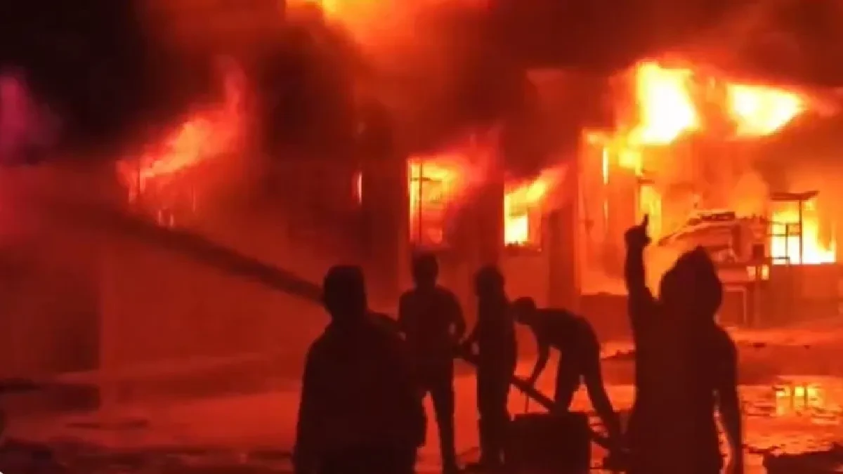 दादरा-नगर हवेली में इंडस्ट्रियल आग का तांडव, इलाके में दहशत