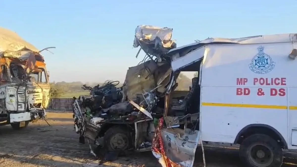 सागर में बीडीएस जवानों की सड़क दुर्घटना में मौत, ड्यूटी से लौटते समय हुआ हादसा