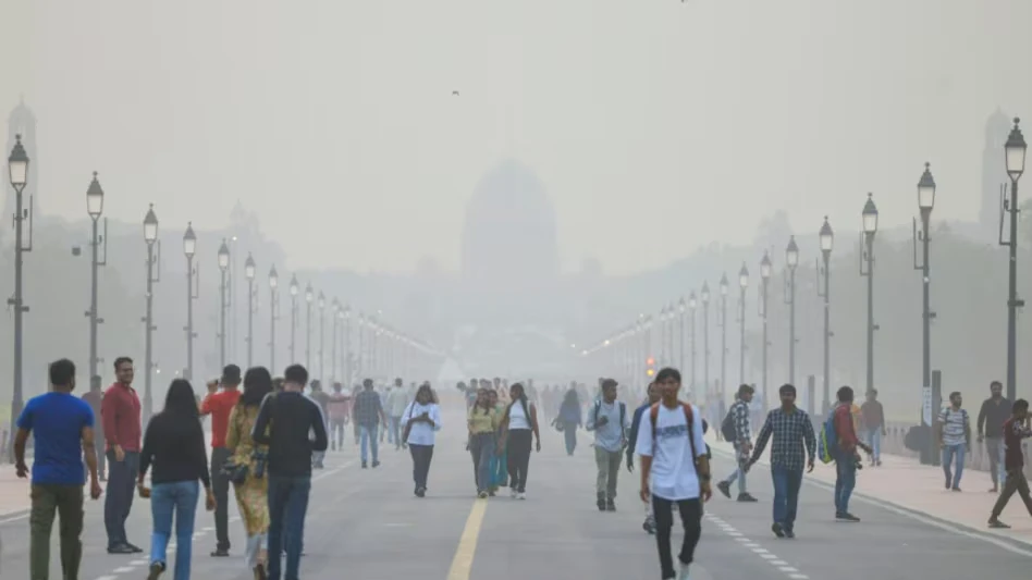 दिल्ली में फिर जहरीली हुई हवा, AQI 300 के पार; जहांगीरपुरी सबसे प्रदूषित