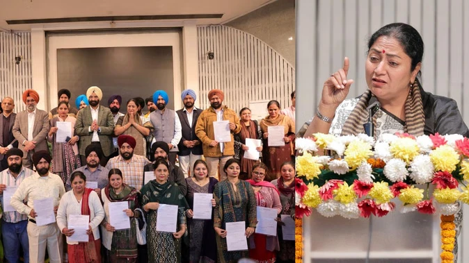 दिल्ली: मुख्यमंत्री रेखा गुप्ता ने 1984 दंगा पीड़ित परिवारों को  सौंपे नियुक्ति पत्र