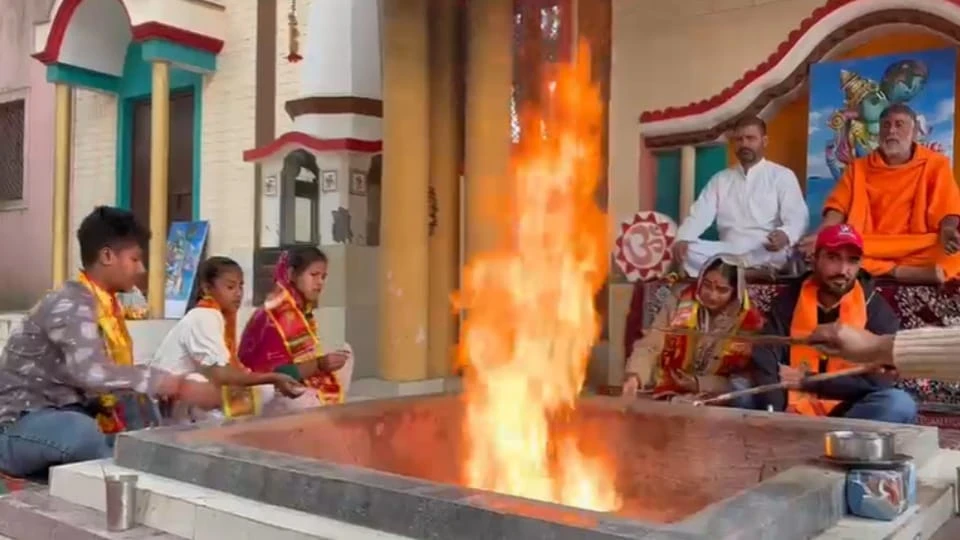 मुजफ्फरनगर में शुद्धिकरण यज्ञ, छह मुस्लिम व्यक्तियों ने सनातन धर्म अपनाया