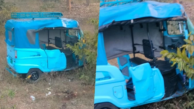 तेज रफ्तार ऑटो पलटा, चांपा स्टेशन से जा रहे 9 यात्री घायल; 1 की मौत