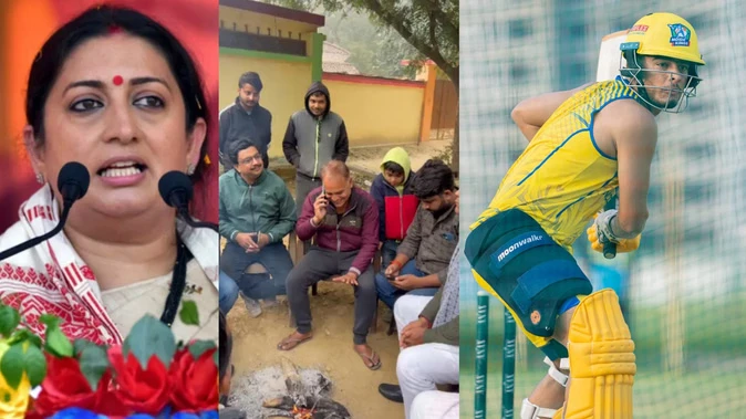 अमेठी के क्रिकेटर प्रशांत वीर की सफलता पर स्मृति ईरानी ने दी बधाई