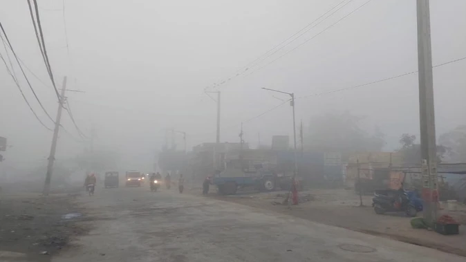 पंजाब में घना कोहरा, जालंधर-जम्मू हाईवे पर पांच वाहनों की टक्कर