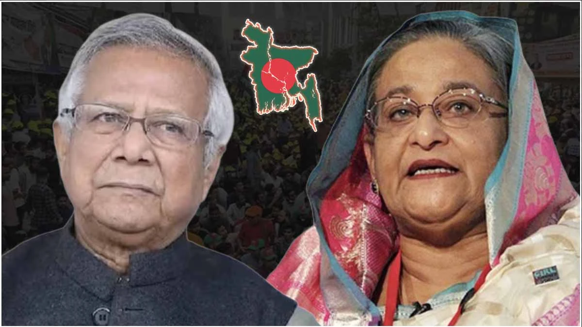 भारत-बांग्लादेश संबंधों में तनाव के लिए यूनुस जिम्मेदार: शेख हसीना