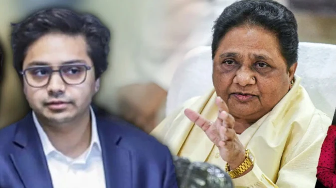 मायावती ने आकाश आनंद को पिता बनने पर दी बधाई