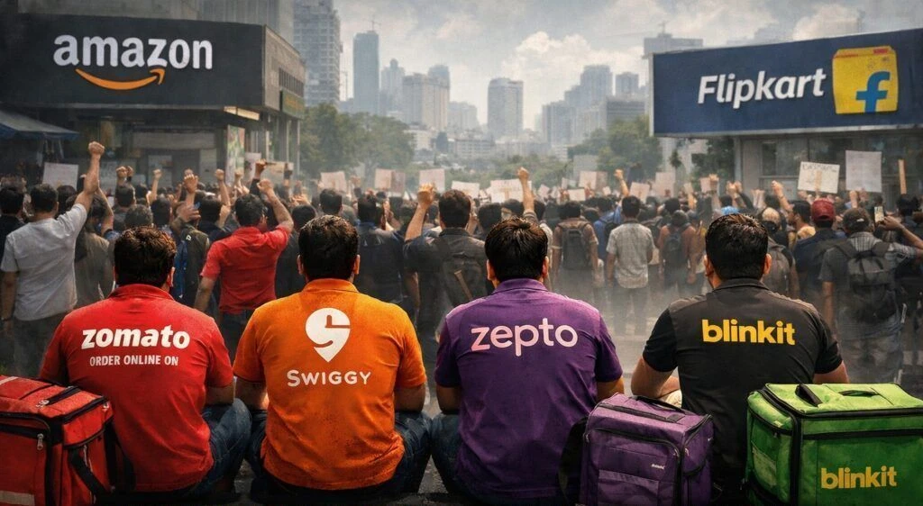 देशभर में ऐप आधारित डिलीवरी कर्मचारियों की हड़ताल आज, सेवाएं ठप होने के आसार