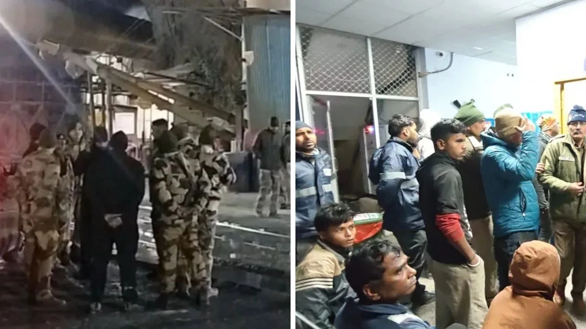 उत्तराखंड के चमोली में बड़ा हादसा: सुरंग में टकराईं दो लोको ट्रेनें, 100 लोग घायल