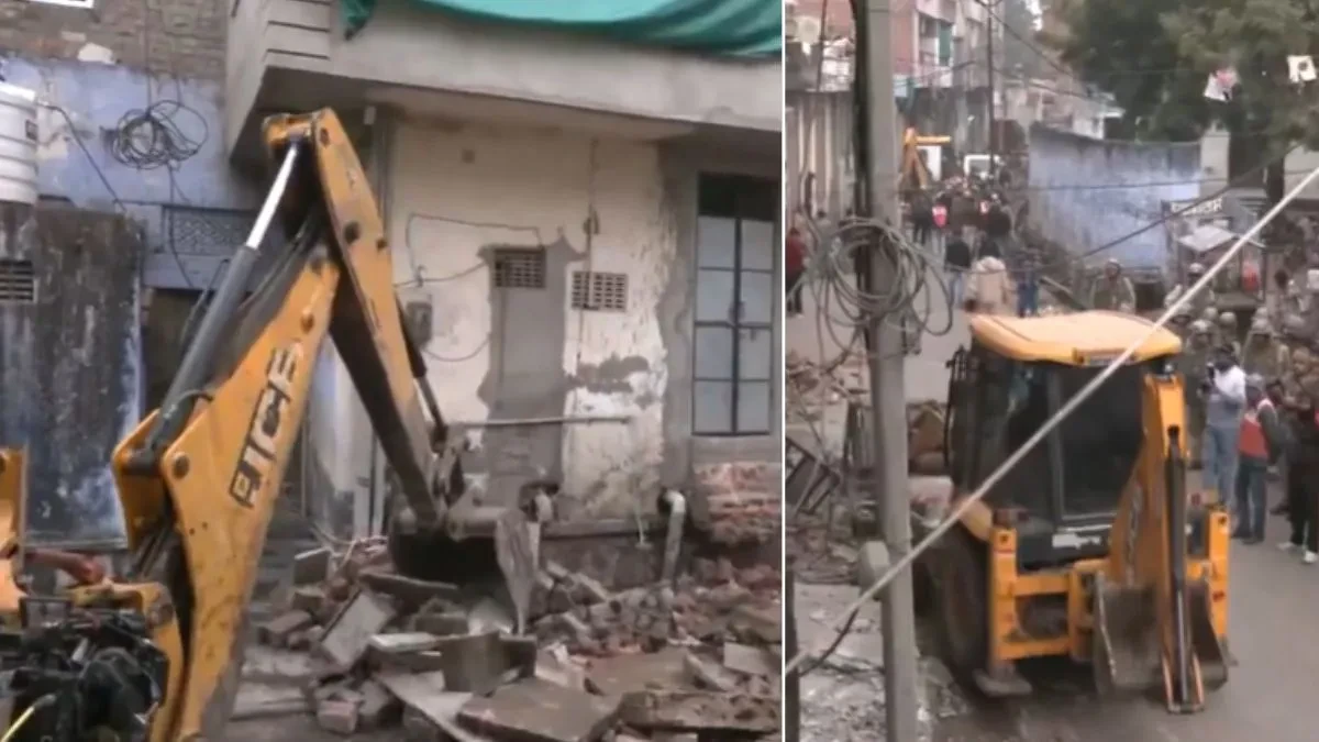 जयपुर: चौमूं हिंसा के बाद प्रशासन सख्त, अवैध अतिक्रमणों पर चला बुलडोजर