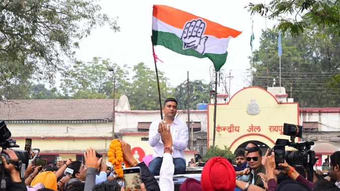 सेंट्रल जेल से रिहा हुए चैतन्य बघेल: बोले- कोर्ट का आभारी हूं कि मुझे न्याय मिला