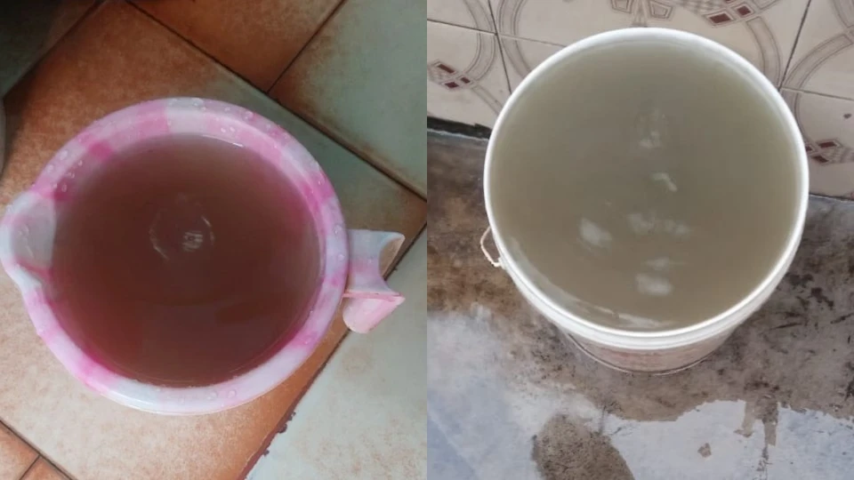 पूर्वी दिल्ली में बदबूदार और मटमैला पानी, स्थानीय लोगों ने प्रशासन से की कार्रवाई की मांग