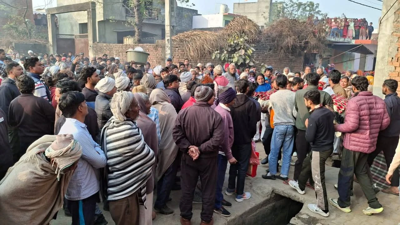 मुजफ्फरनगर: गमगीन माहौल में हुआ तीन शवों का अंतिम संस्कार