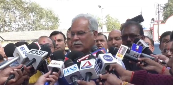 रायपुर: शराब घोटाले में विवाद बढ़ा, भूपेश बघेल ने बीजेपी पर साधा निशाना