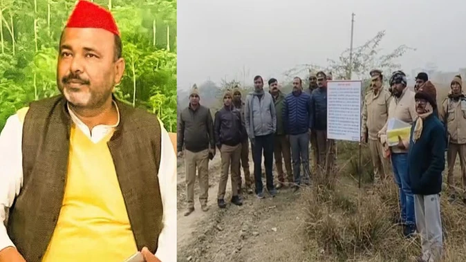 यूपी: सपा नेता हाजी रजा के करीबियों की 5.15 करोड़ की संपत्ति कुर्क