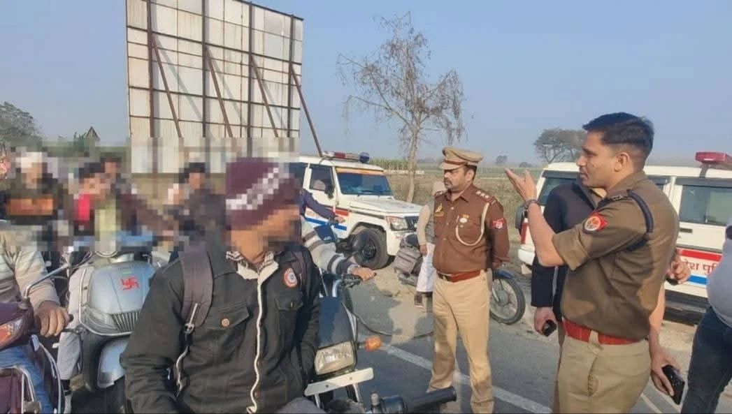 मुजफ्फरनगर में हेलमेट जागरूकता अभियान, एसपी सिटी ने संभाली कमान