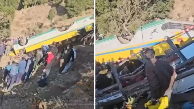 सिरमौर बस हादसा: 12 की मौत, कई घायल, रेस्क्यू ऑपरेशन जारी