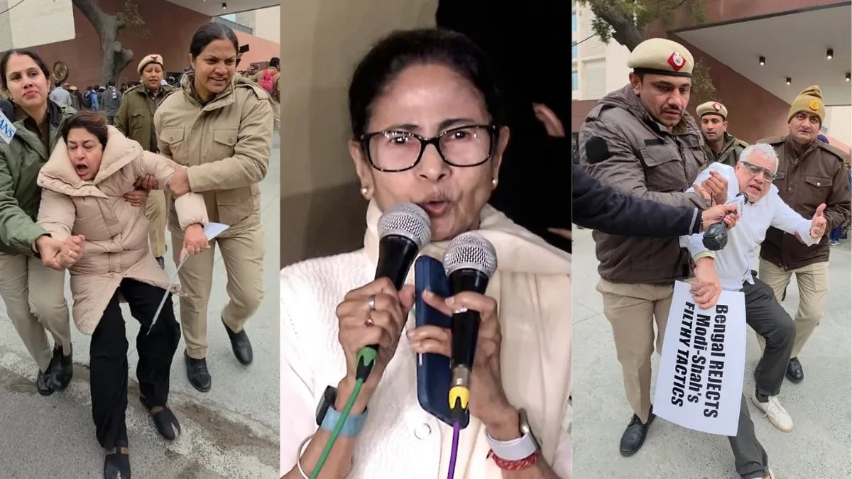 ‘वर्दी का अहंकार’: ममता ने टीएमसी सांसदों की हिरासत पर जताई नाराजगी