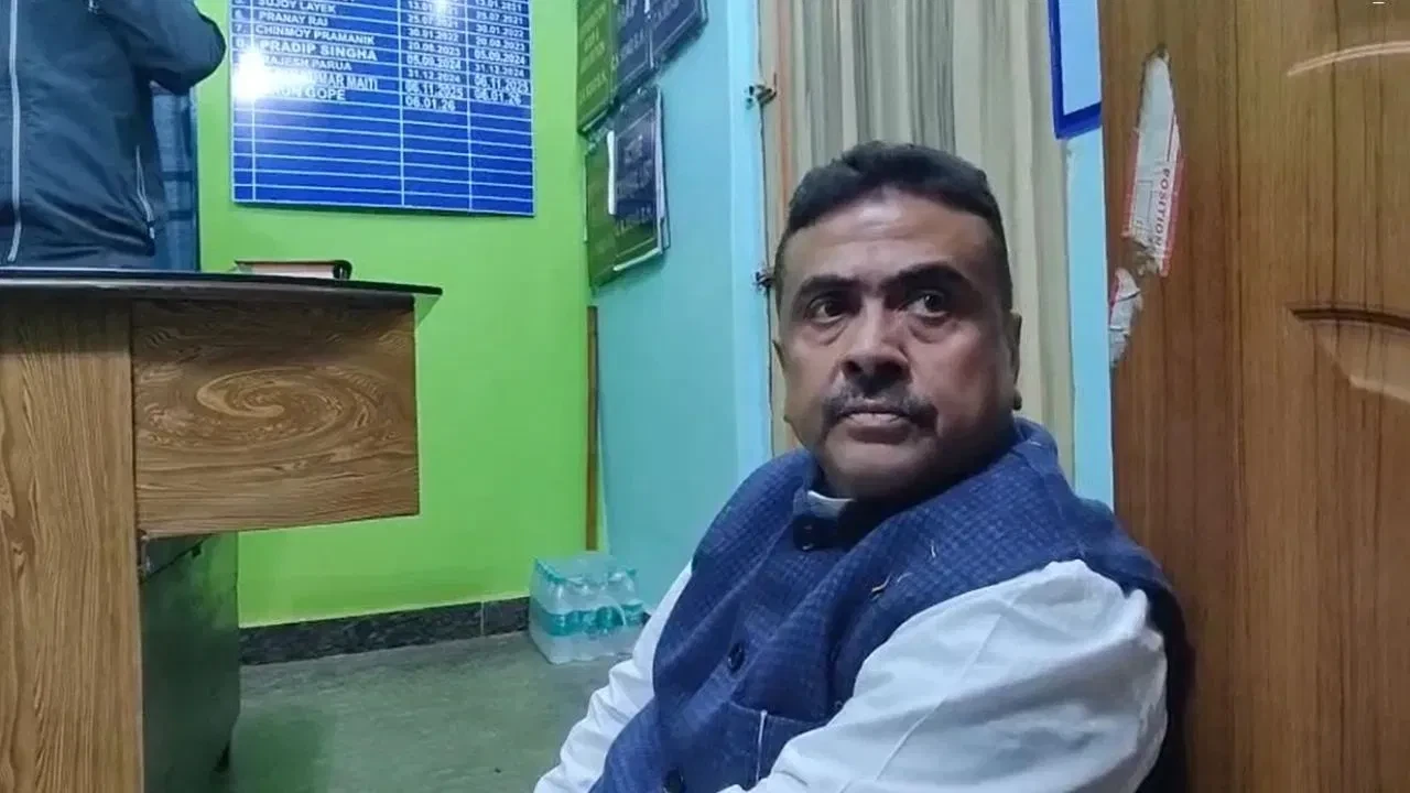 पश्चिम मेदिनीपुर में शुभेंदु अधिकारी की कार पर हमला, टीएमसी पर आरोप