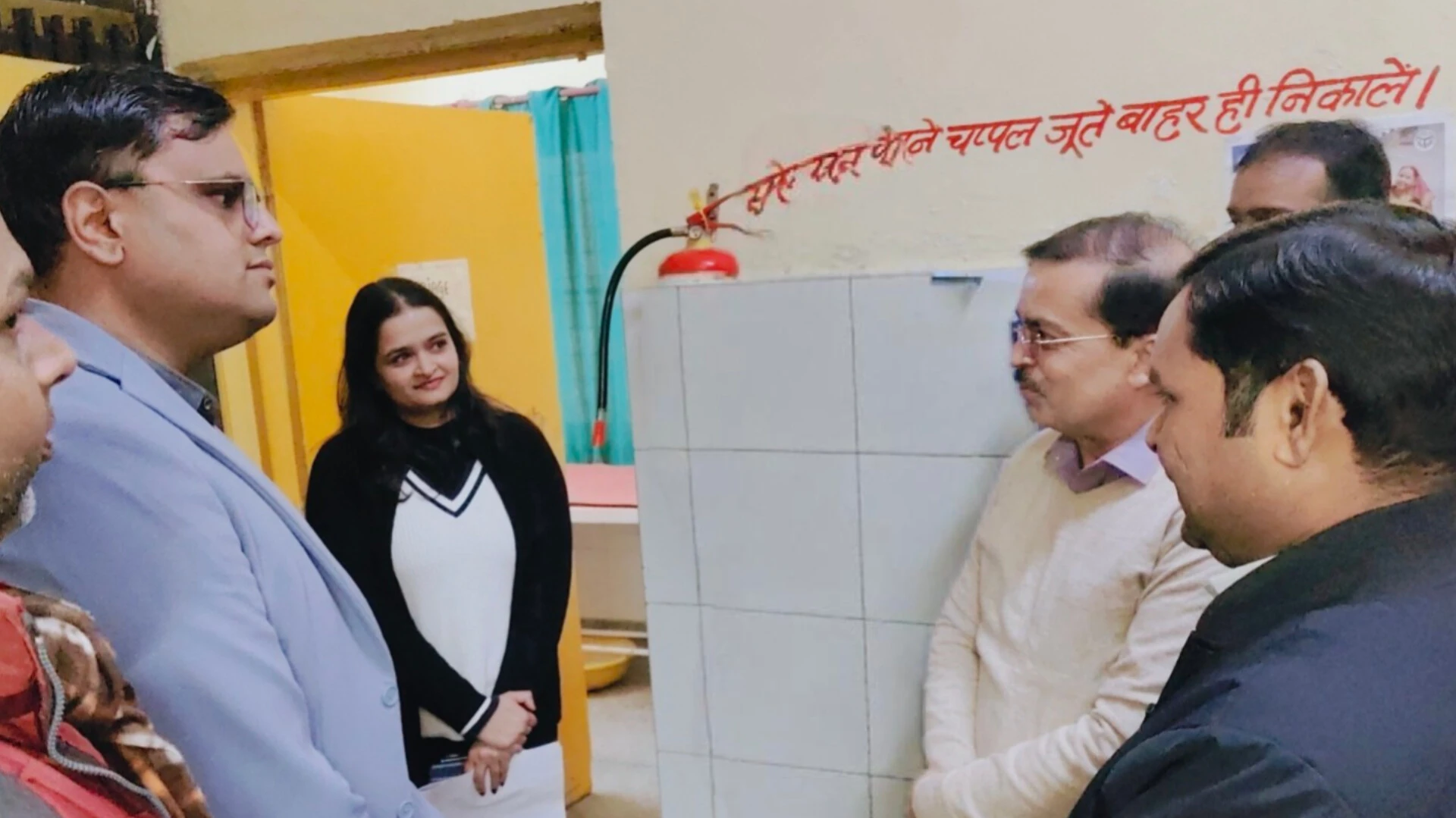 बुढ़ाना सीएचसी का लखनऊ की टीम ने किया औचक निरीक्षण