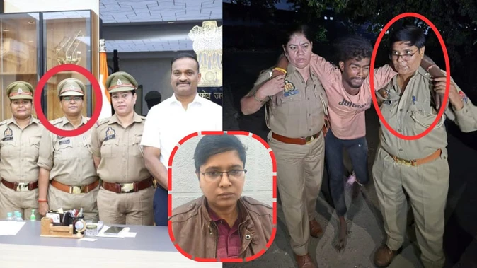 मेरठ की महिला दरोगा भुवनेश्वरी सिंह रिश्वत मामले में गिरफ्तार