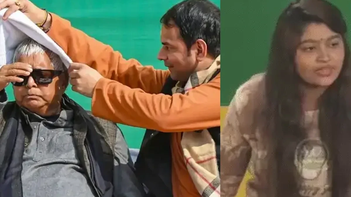 दही-चूड़ा भोज में तेजप्रताप यादव ने सिंगर को रोका, बोले– ‘वल्गर नहीं, भजन गाओ’