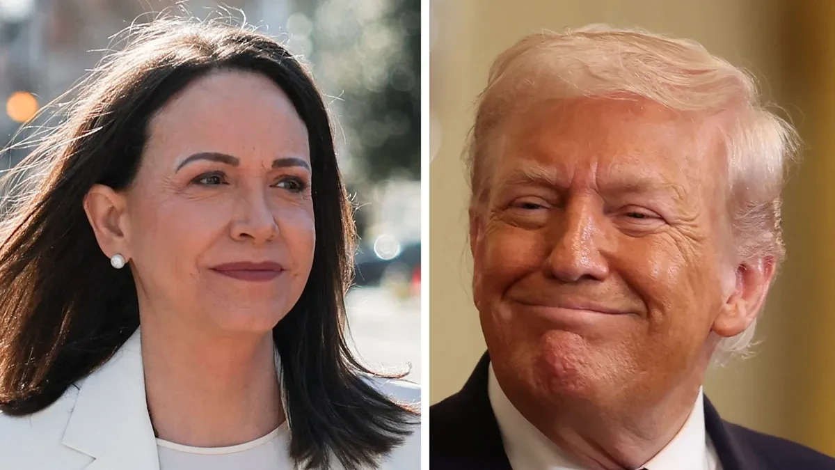 मचाडो ने ट्रंप को सौंपा नोबेल पदक, नियमों में फंसा मामला