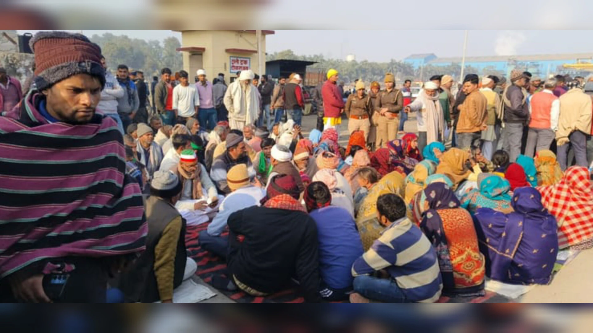 मुजफ्फरनगर: हॉट मिक्सिंग प्लांट में ट्रक चालक की जलकर मौत