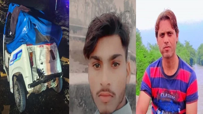 अलीगढ़: स्टेपनी बदलते समय ट्रक ने मारी टक्कर, दो की मौत; एक घायल