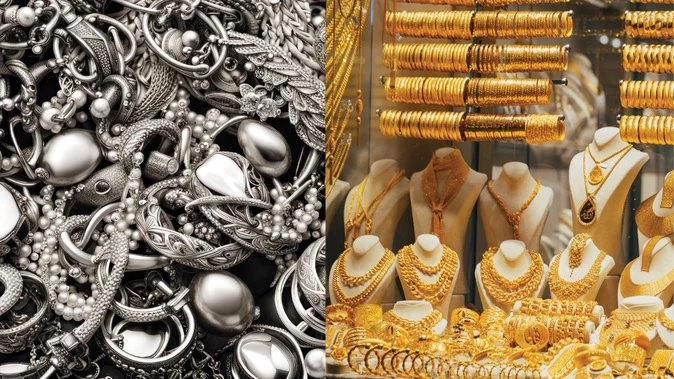 अंतरराष्ट्रीय बाजार में सोने-चांदी की कीमतों में जोरदार गिरावट