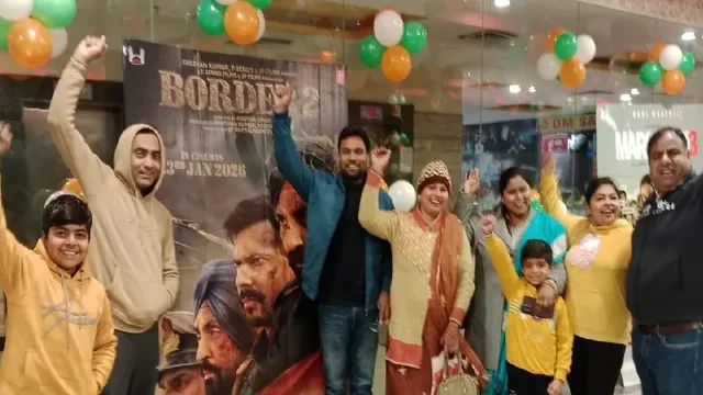 ‘बार्डर 2’ ने भर दिया देशभक्ति का जोश, सहारनपुर में गूंजे भारत माता के जयकारे
