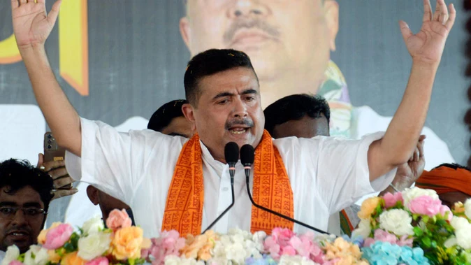 बांकुड़ा में भाजपा नेता के घर आग, सुवेंदु अधिकारी ने टीएमसी पर लगाया आरोप