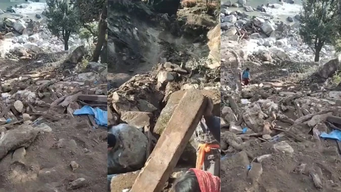 किश्तवाड़: भूस्खलन से ढोक दबा, 60 से अधिक भेड़-बकरियों की मौत