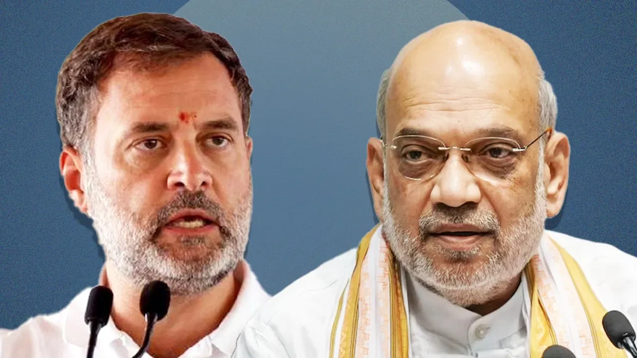 अमित शाह ने राहुल गांधी पर साधा निशाना, गमोसा अपमान का लगाया आरोप