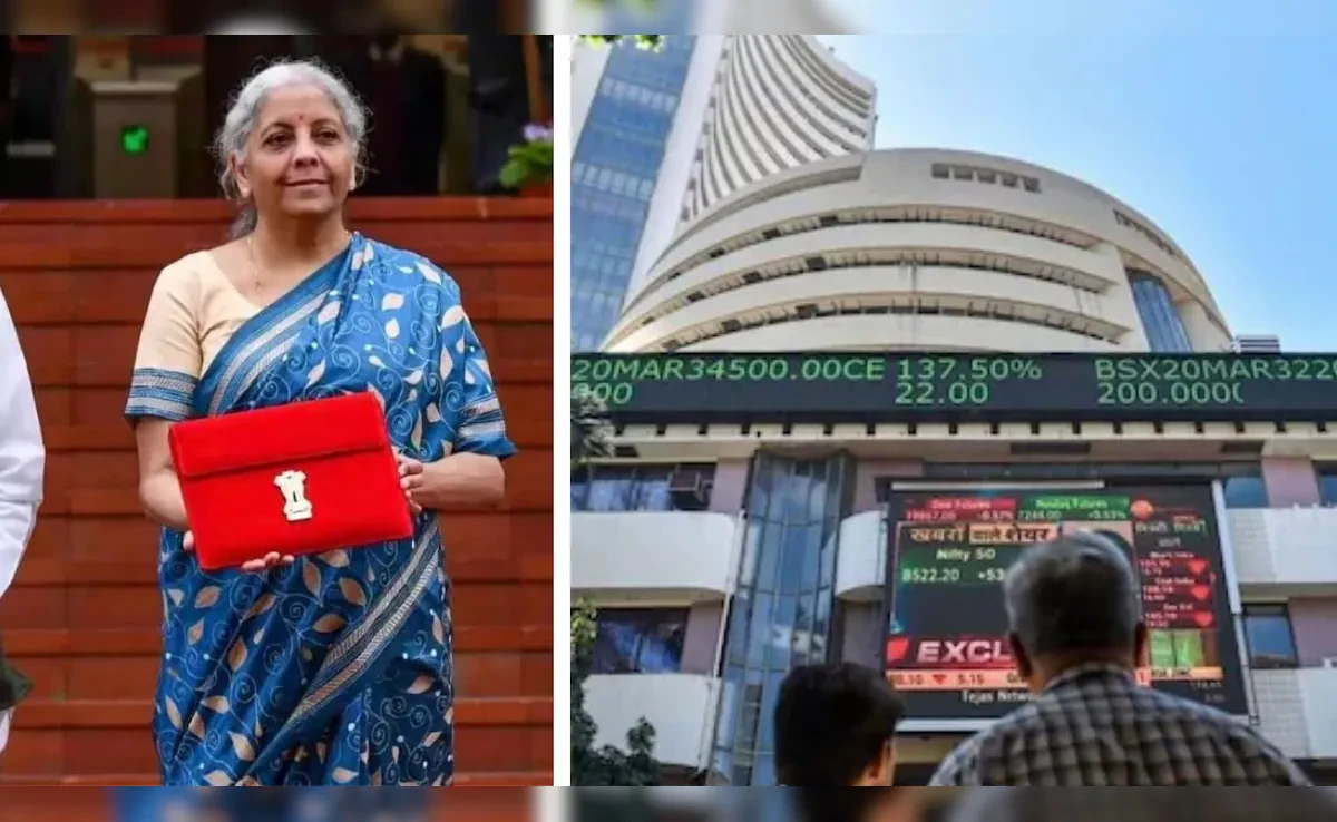 बजट से पहले बाजार में उतार-चढ़ाव, टैक्स बढ़ोतरी के संकेत से गिरावट