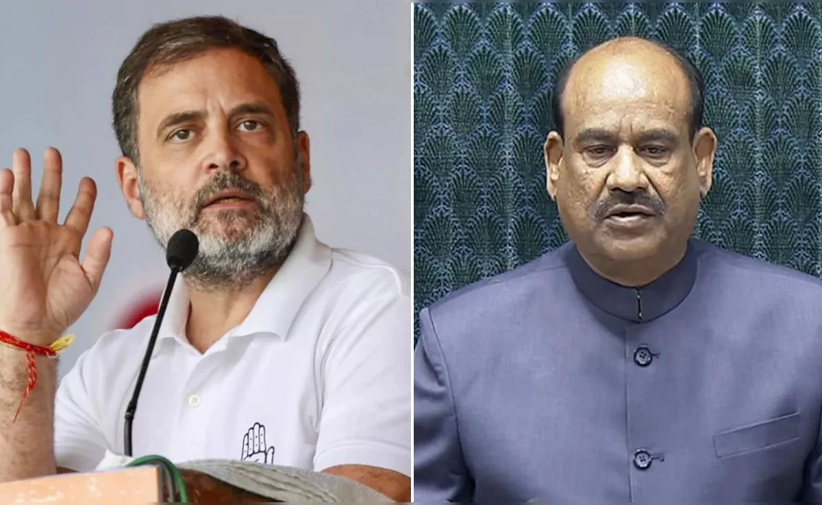 राहुल गांधी ने स्पीकर को लिखा पत्र, संसद में बोलने से रोके जाने पर जताया विरोध