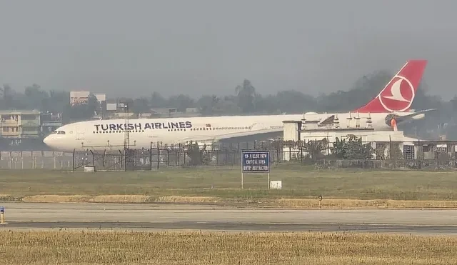 काठमांडू से इस्तांबुल जा रही फ्लाइट की तकनीकी खराबी के कारण कोलकाता में इमरजेंसी लैंडिंग