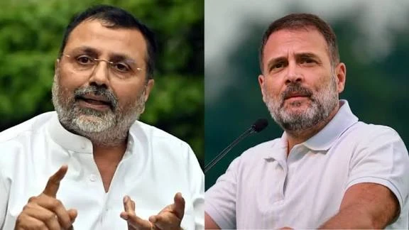 राहुल गांधी के हवाले पर शुरू हुआ किताब विवाद, निशिकांत दुबे ने किया पलटवार