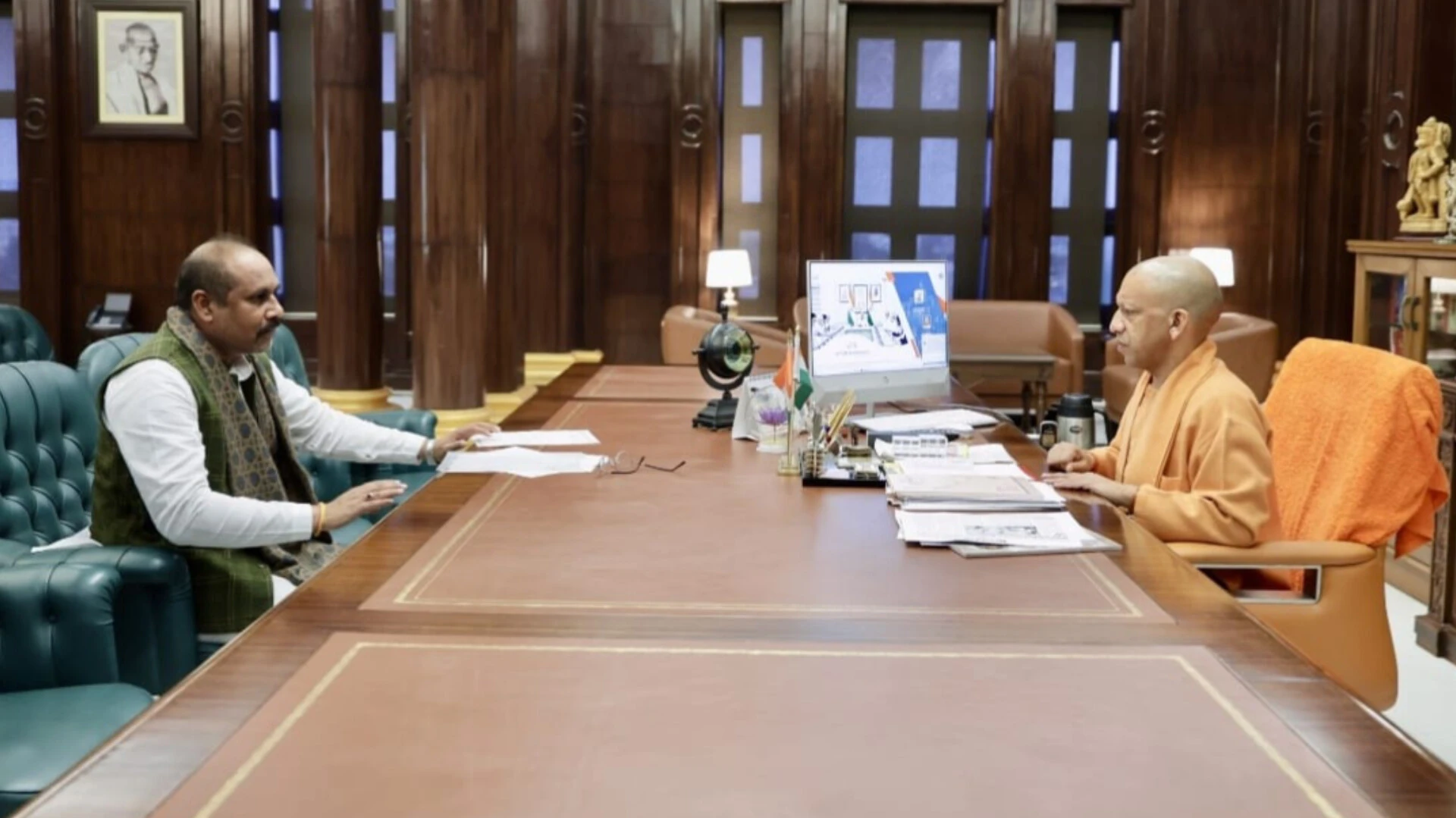 मोरना चीनी मिल के विस्तार पर सीएम से मिले धर्मेंद्र मलिक, जताया आभार