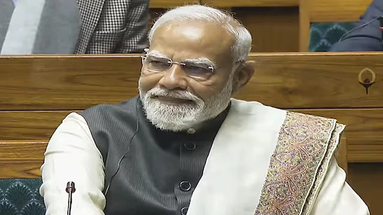 संसद में धन्यवाद प्रस्ताव पर पीएम मोदी का संबोधन, विपक्ष पर कसा तंज