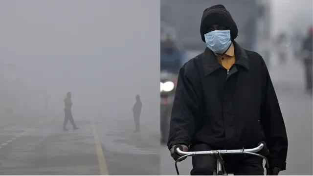 घने कोहरे की चादर में लिपटा दिल्ली-एनसीआर, 50 मीटर तक सिमटी विजिबिलिटी