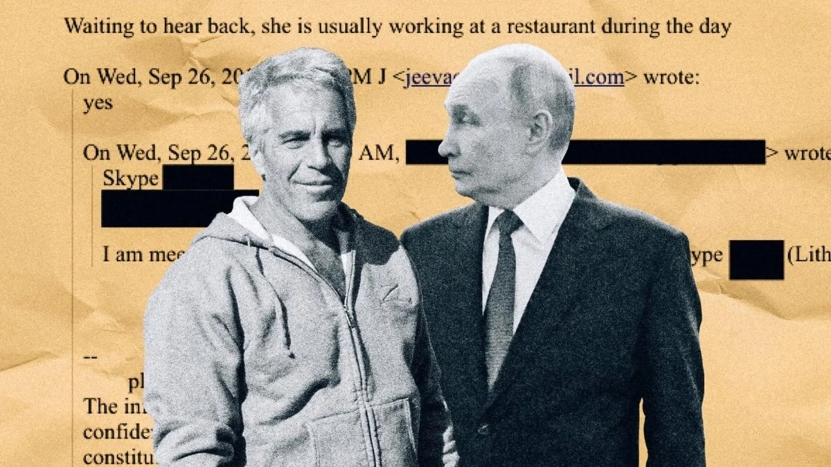 पुतिन तक पहुंच बनाने की कोशिश में था एपस्टीन, नए दस्तावेज़ों से हुआ खुलासा