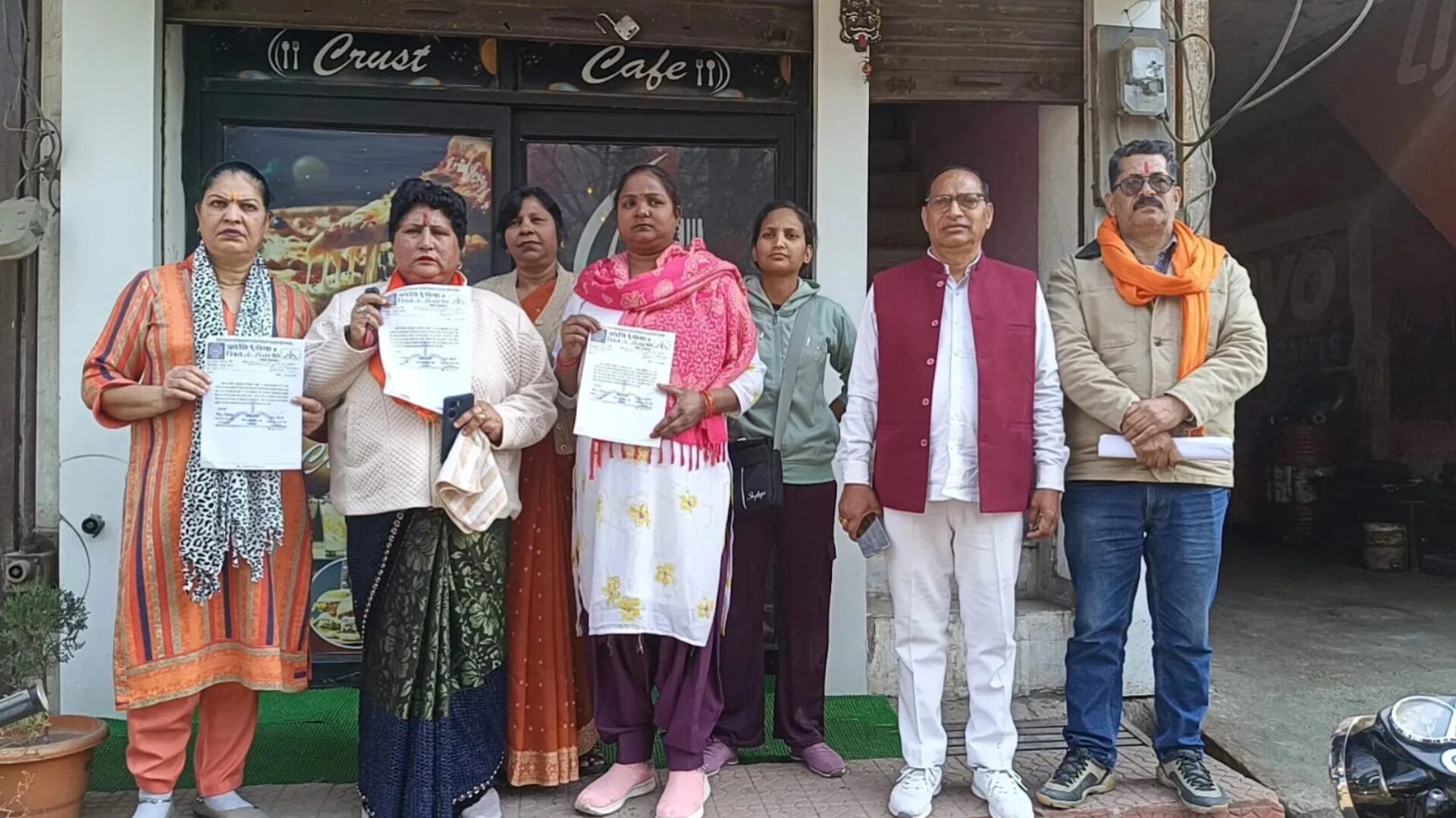 क्रांति सेना का वैलेंटाइन-डे विरोध: होटल-रेस्टोरेंट संचालकों को दी चेतावनी