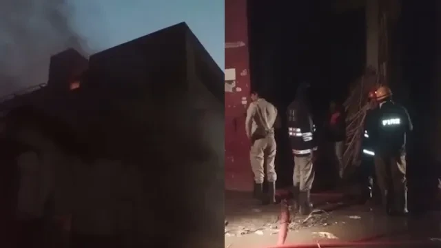जनकपुरी के बैंक्वेट हॉल में लगी आग, दमकल की तेजी से टला बड़ा हादसा