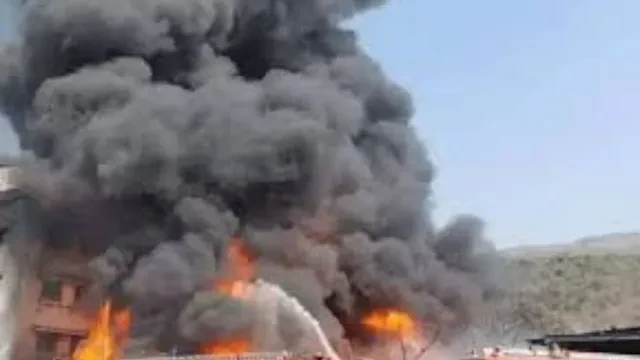 भिवाड़ी फैक्टरी में आग लगने से हड़कंप, 7 मजदूरों की दर्दनाक मौत