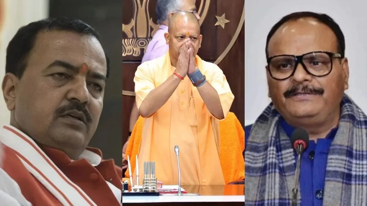 सीएम योगी से मुलाकात के बाद दोनों डिप्टी सीएम से मिले संघ प्रमुख मोहन भागवत