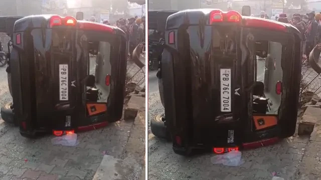 मोगा: धलेके गांव में बेकाबू स्कॉर्पियो ने मचाई तबाही, युवक की मौत