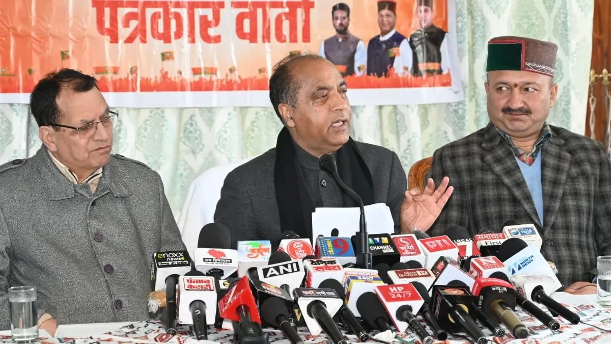 जयराम ठाकुर ने कांग्रेस सरकार पर लगाया वित्तीय प्रबंधन और तथ्य तोड़ने का आरोप