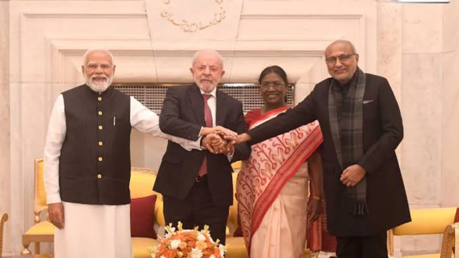 राष्ट्रपति भवन में लूला के सम्मान में राजकीय भोज, भारत-ब्राजील रिश्तों को नई रफ्तार
