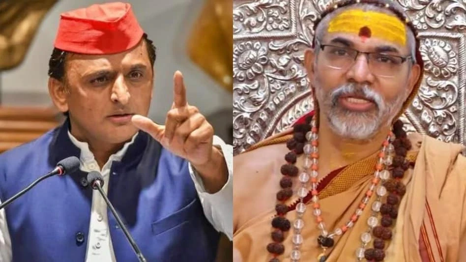 अखिलेश का बड़ा बयान: मुझसे गलती हुई, रामभद्राचार्य को जेल भेजना चाहिए था